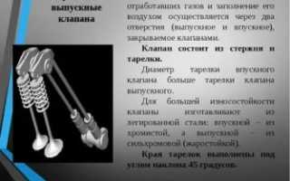 Как определить клапана впускной или выпускной?