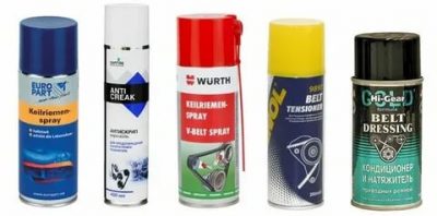 Чем побрызгать ремень генератора чтобы не свистел?