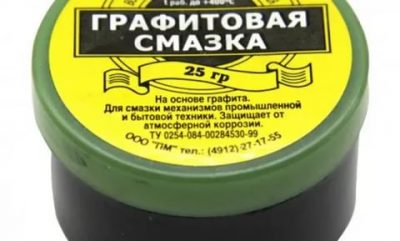 Для чего графитовая смазка в авто?