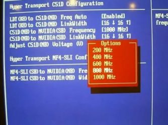 Hyper transport frequency что это?