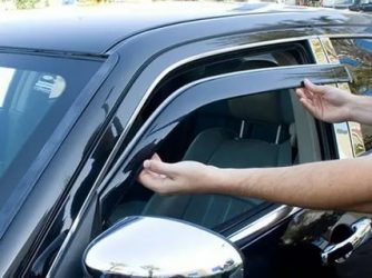 Как крепить ветровики на авто?