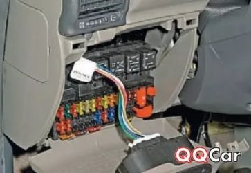 Как открыть блок предохранителей на калине?
