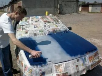 Как перекрасить автомобиль своими руками?