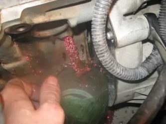 Как поменять тосол на приоре?