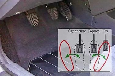 Как правильно работать педалями на механике?