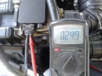 Как проверить воздухомер на дизеле?