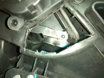 Как расположены заслонки отопителя шевроле круз?