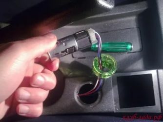 Как разобрать прикуриватель на приоре?