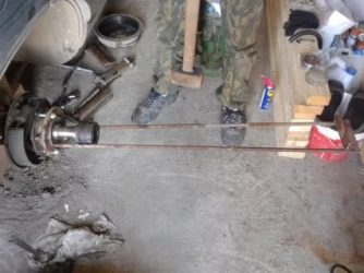 Как снять подшипник полуоси на ниве?