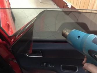 Как снять старую тонировку с автомобиля?