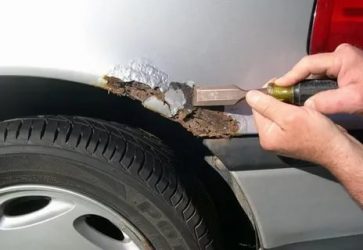 Как убрать коррозию на машине?
