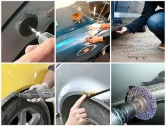 Как убрать коррозию на машине?