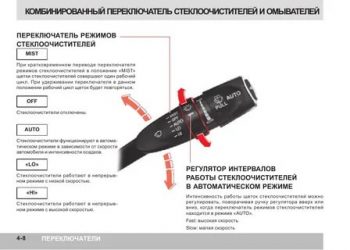 Как выключить дворники в машине?