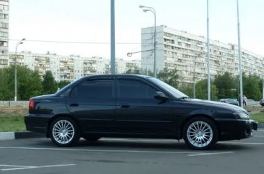 Какая разболтовка на киа спектра?