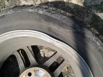 Литой диск восьмеркой что делать?
