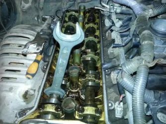 Регулировка клапанов 1g fe beams