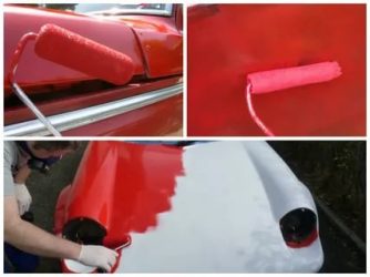 Сколько сохнет краска из баллончика на машине?