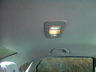 Установка плафона для задних пассажиров поло седан