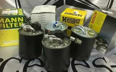 Виды топливных фильтров для дизеля