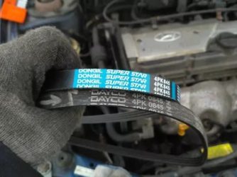 Замена ремня ГУР хендай акцент тагаз