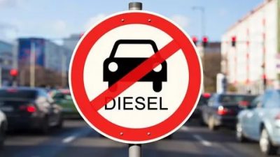 Запрет на дизельные автомобили в Европе